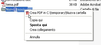 immagine destinazione file pdf tasto destro